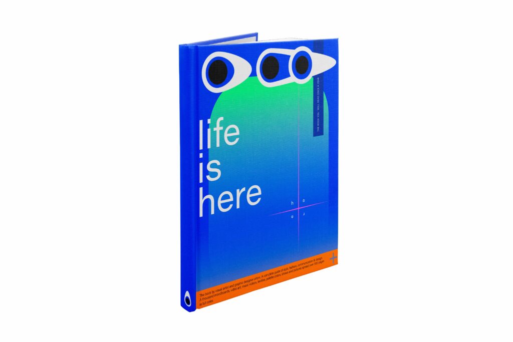 life is here editorial design